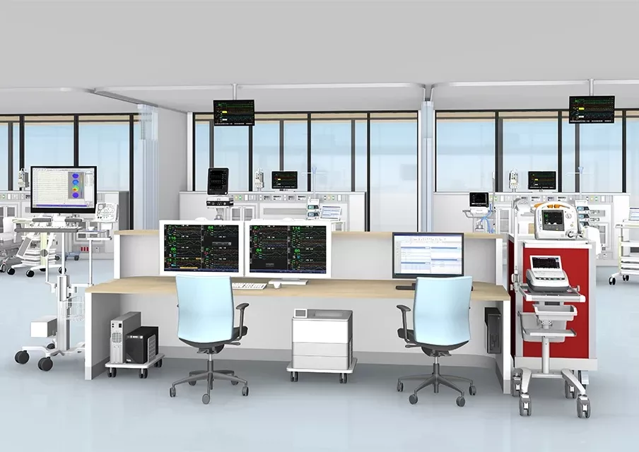 Clinical sites ICU image